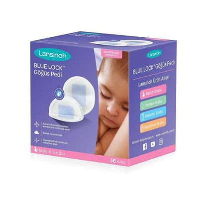 Lansinoh Breast Pads - 36 Count, Discreet & Comfortable Nursing Pads for Breastfeeding Mothers by Beauty Care Bag