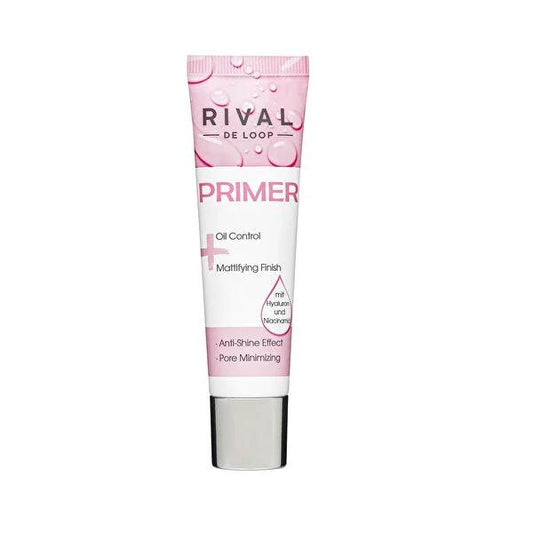 Rival de Loop Primer Oil Control 30 ml - Matte Finish Makeup Primer with Hyaluronic Acid & Niacinamide by Beauty Care Bag