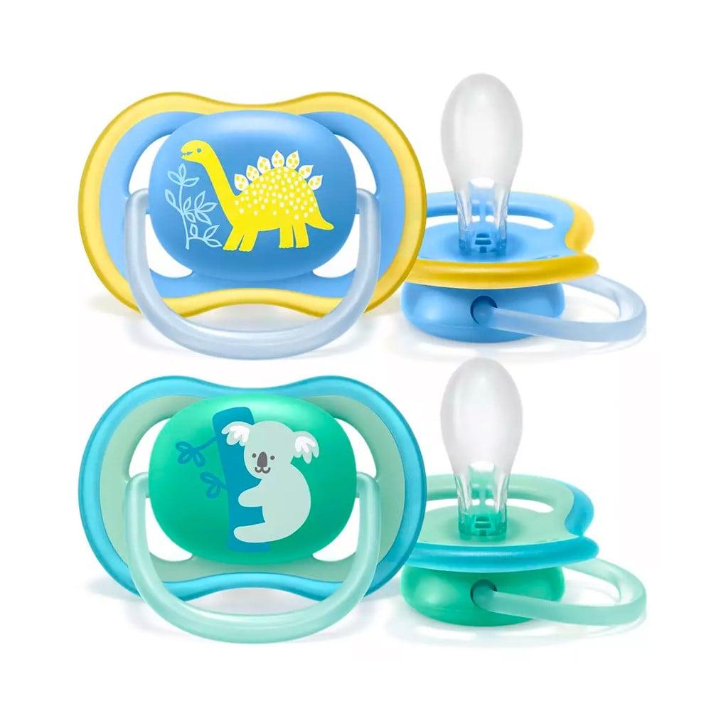 Philips Avent Ultra Air Baby Pacifier 18m+ - Comfort Soothing Soother for Infants Newborns by Beauty Care Bag