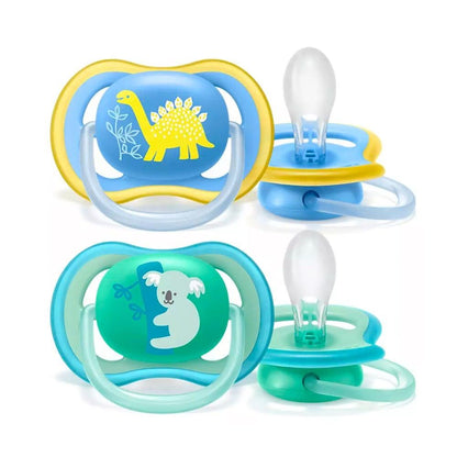 Philips Avent Ultra Air Baby Pacifier 18m+ - Comfort Soothing Soother for Infants Newborns by Beauty Care Bag