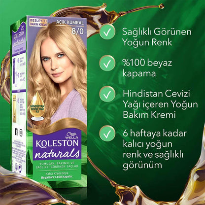 Wella Koleston Naturals Hair Dye - Long-Lasting Color with Coconut Oil by Beauty Care Bag