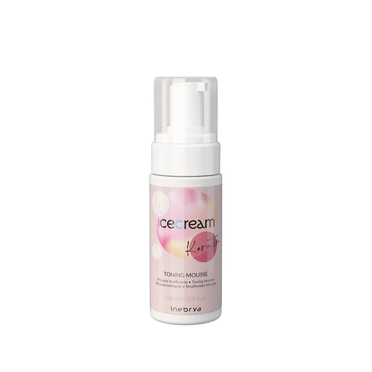 Inebrya Ice Cream Keratin Toning Hair Mousse 150 ml by Beauty Care Bag