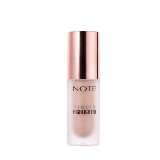 Note Liquid Highlighter True Gold Hydrating Illuminator 110 by Beauty Care Bag