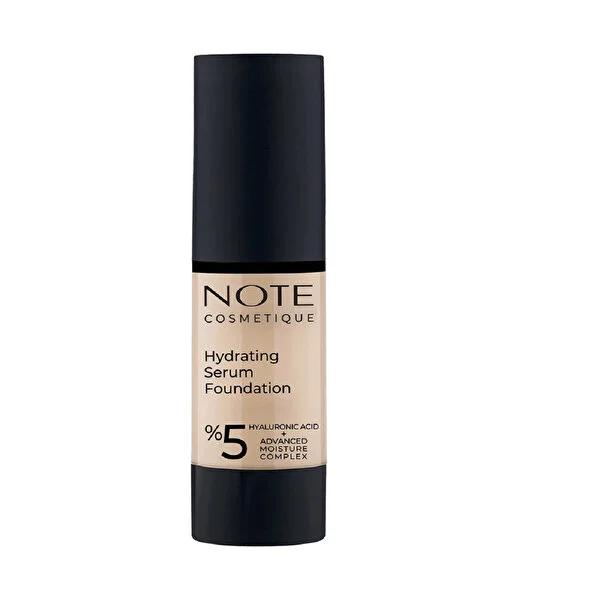 Note hydrating serum foundation No 02 with SPF 15