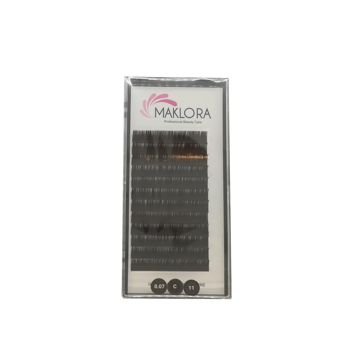 Sachane False Eyelashes Volume C Curl Silk Eyelash Extensions 0.07 Thickness 11mm Length by Beauty Care Bag
