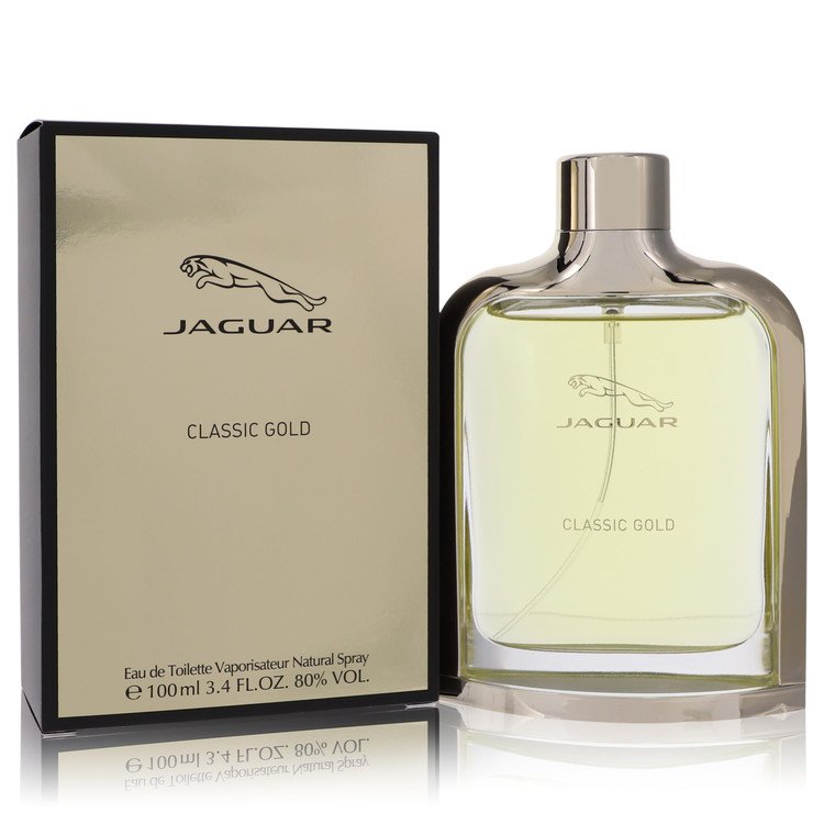 Jaguar Classic Gold by Jaguar Eau De Toilette Spray 3.4 oz for Men by Avera Group