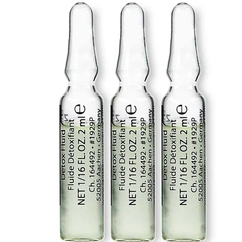 Janssen Cosmetics Detox Fluid Ampoule Set for Radiant Skin 3x2ml by Beauty Care Bag