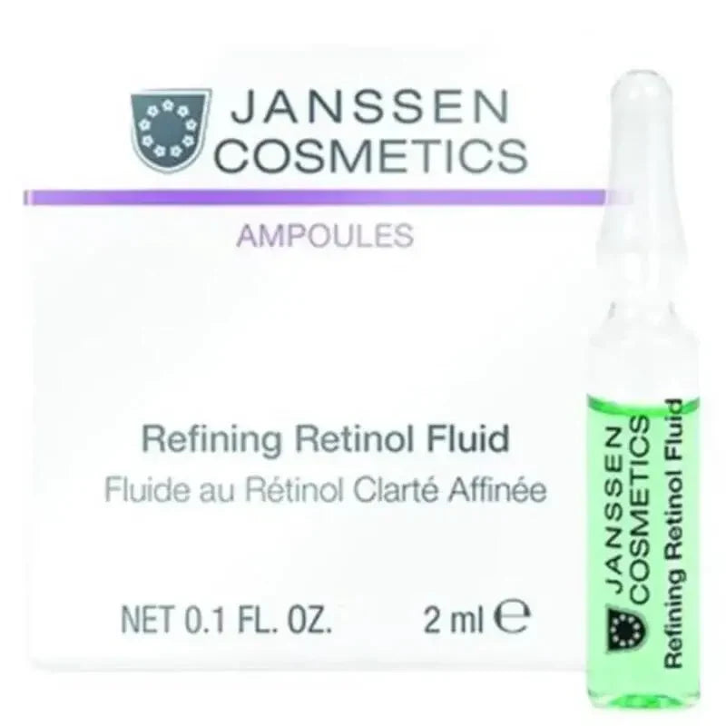 Janssen Cosmetics Refining Retinol Fluid Ampoule Serum 2ml by Beauty Care Bag