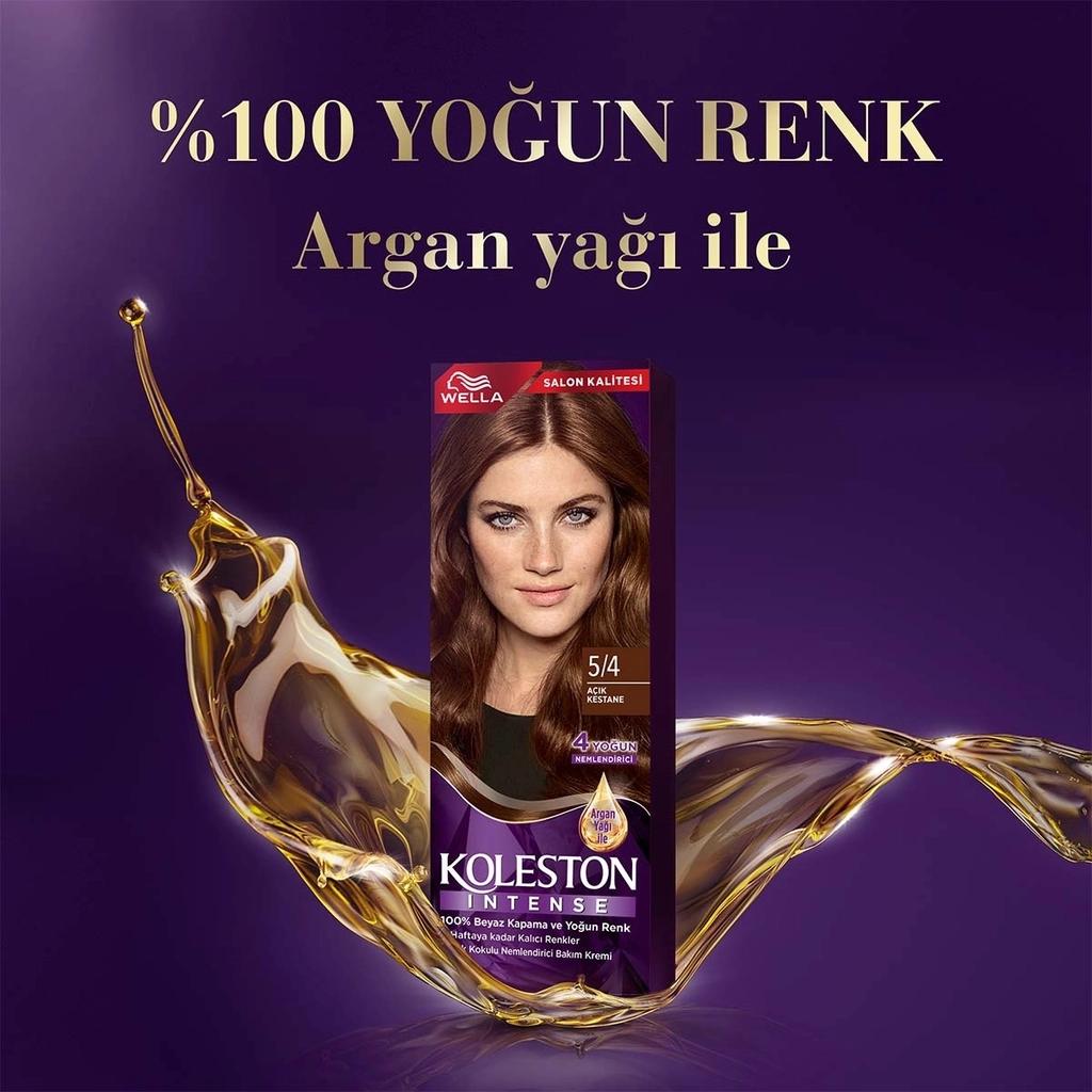 Wella Koleston Intense Hair Color 5/4 Light Chestnut by Beauty Care Bag