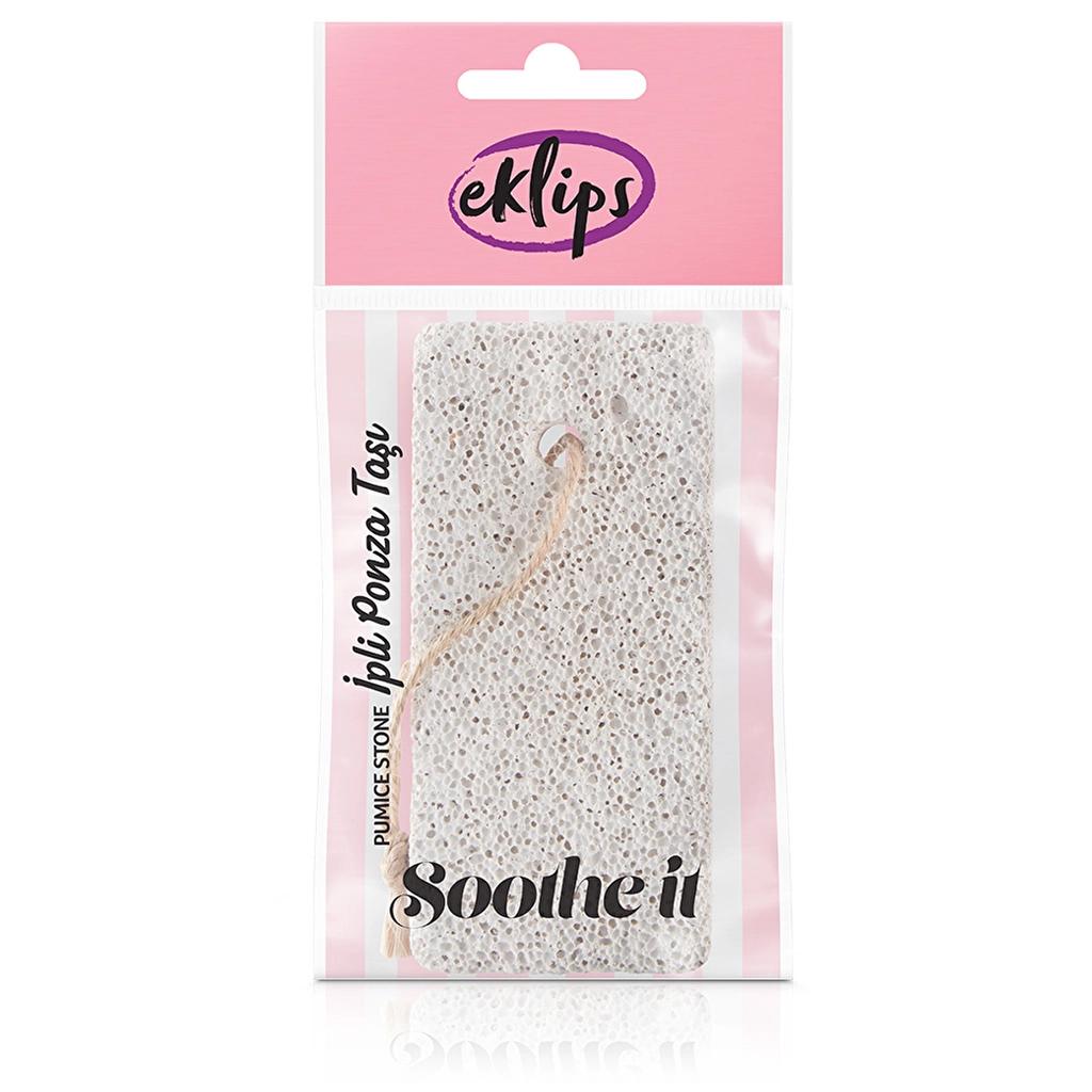 Eklips Hanging Pumice Stone for Smooth Feet by Beauty Care Bag