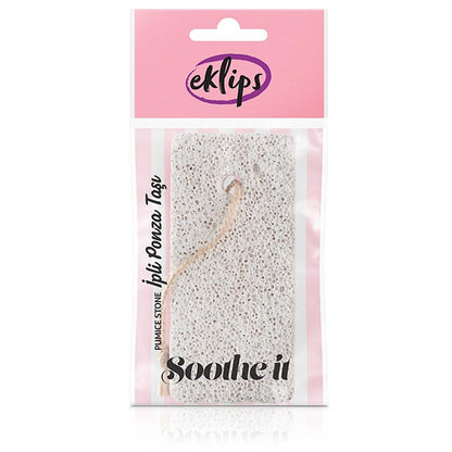 Eklips Hanging Pumice Stone for Smooth Feet by Beauty Care Bag