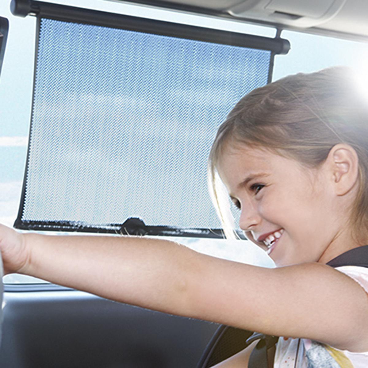 Miny Baby Car Sun Shade - Protects Children from UV Rays, Easy Install & Durable PVC Material by Beauty Care Bag