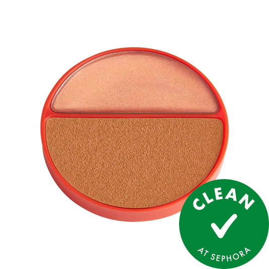 Essential Face Compact Refillable Concealer and Foundation - Vegan, Cruelty-Free Makeup by Beauty Care Bag
