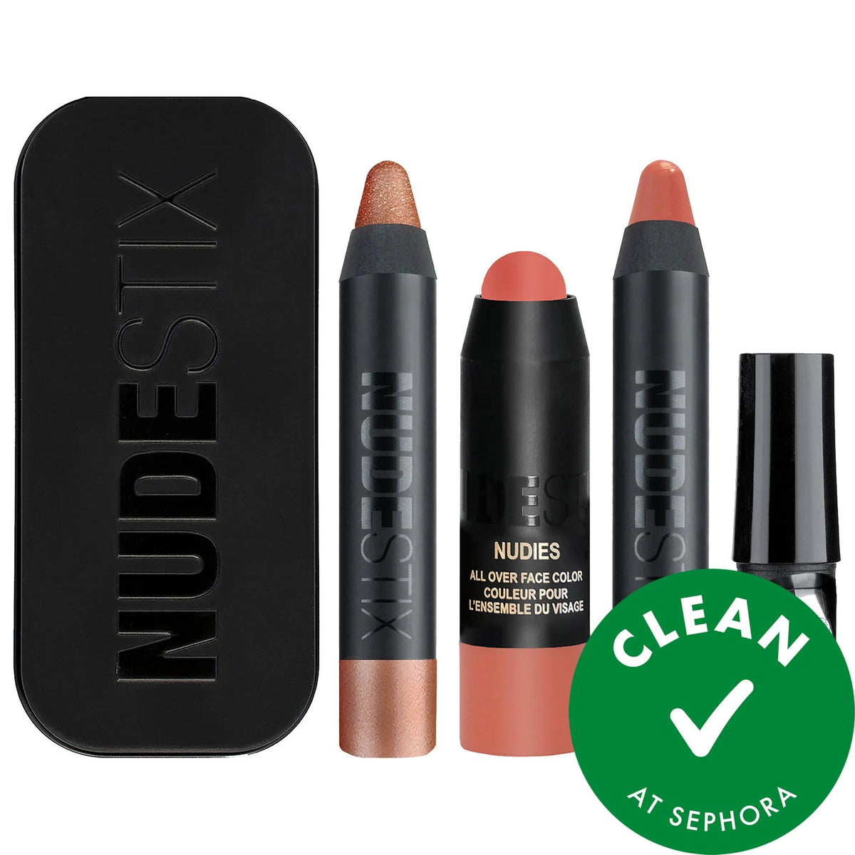 Huda Beauty Sunset Nudes 3-piece makeup set