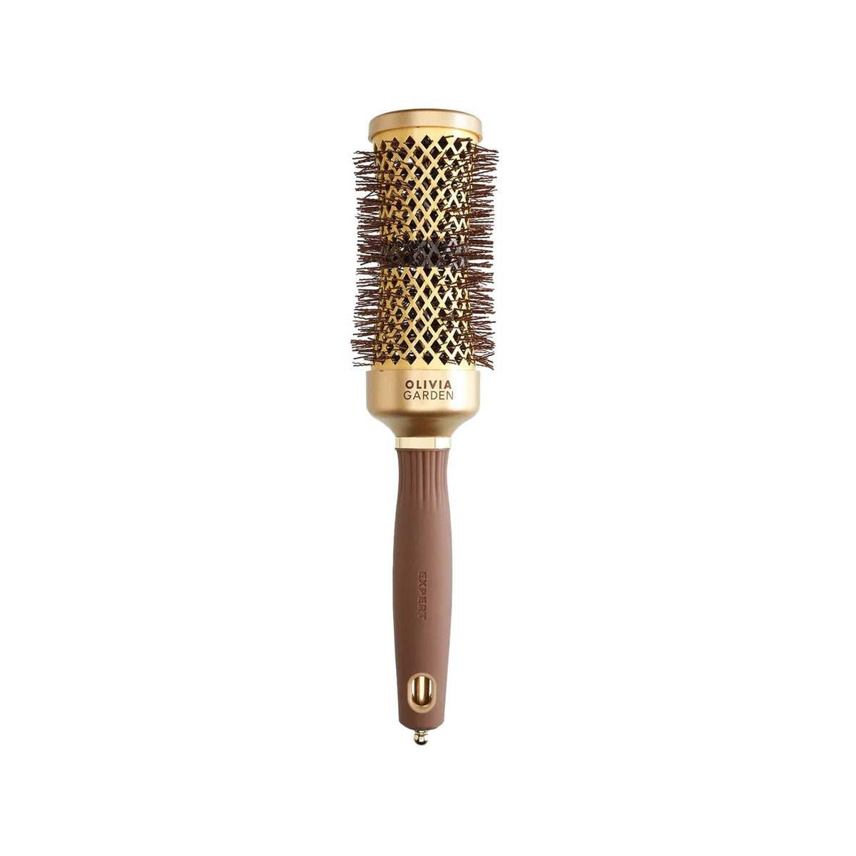 Olivia Garden Expert Blowout Curl Wavy Bristles Hair Brush - Professional Styling Tool for Natural Curls & Waves by Beauty Care Bag