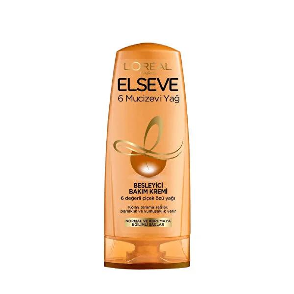 Elseve nourishing hair care cream with 6 flower oils, 12.18 fl oz