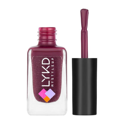 LYKD My Style Up Nail Enamel 591 Cranberry Crush Glossy Finish by Beauty Care Bag