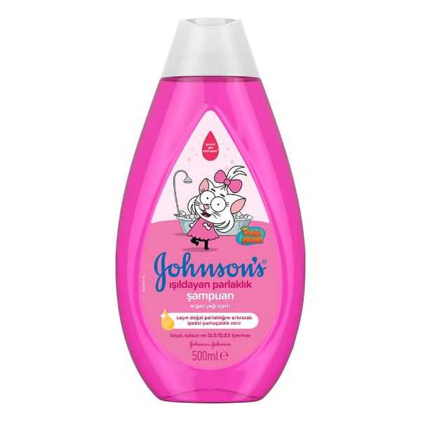 Johnson's Baby Shiny Drops Shampoo for Kids 500 ml by Beauty Care Bag