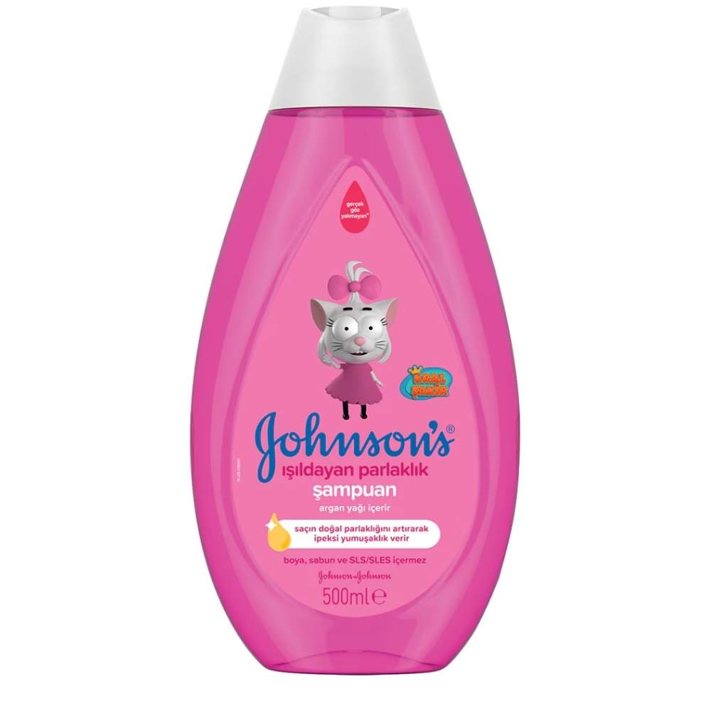 Johnson's Baby Shiny Drops Shampoo for Kids 500 ml by Beauty Care Bag