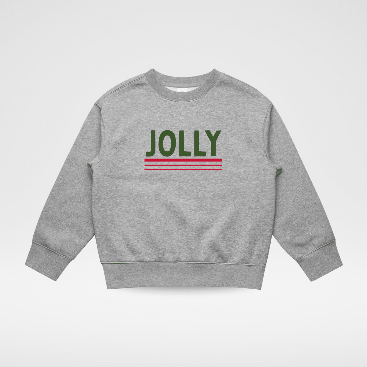 JOLLY TODDLER CREW - GREYBaby & Toddler TopsTorqelo.com