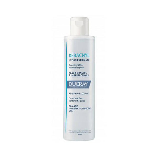 Ducray Keracnyl lotion for oily, acne-prone skin, 200ml