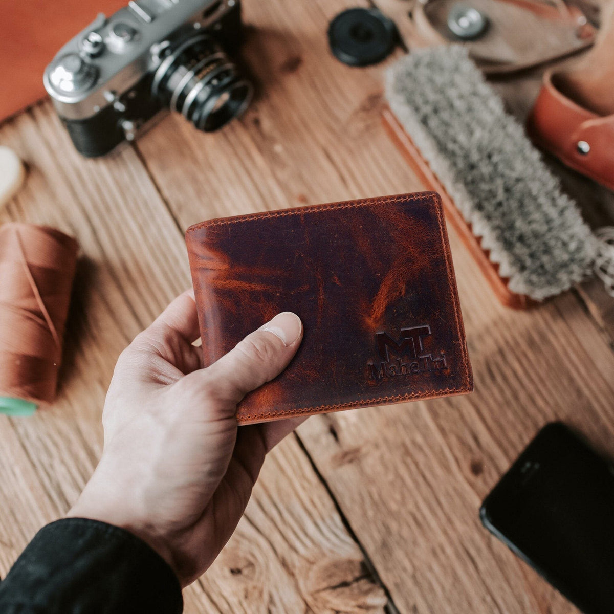 Forster Bi-fold Wallet by Classy Leather Bags