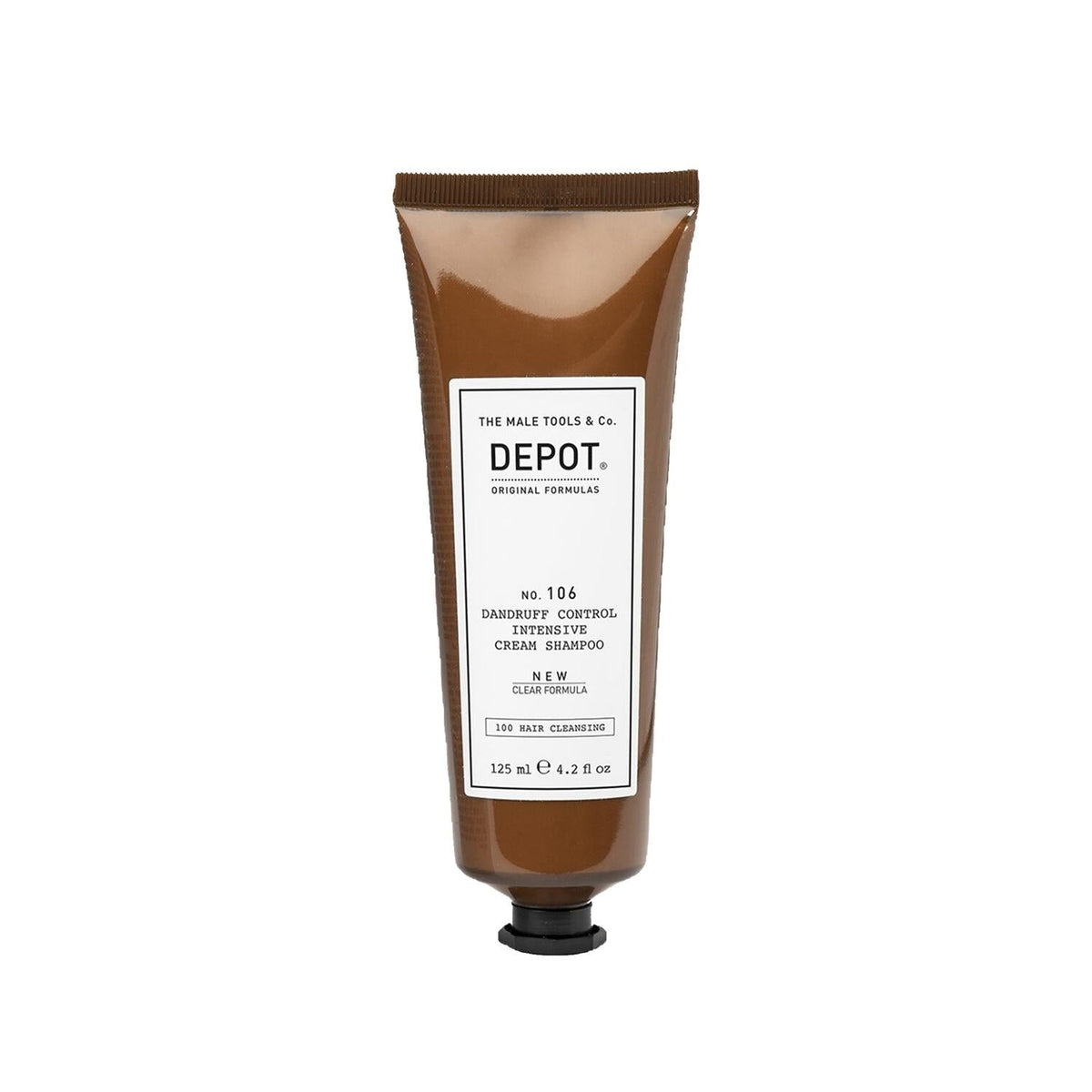 Depot No. 106 Dandruff Control Shampoo - Anti-Dandruff Cream Formula for Scalp Care - 4.23 fl oz by Beauty Care Bag