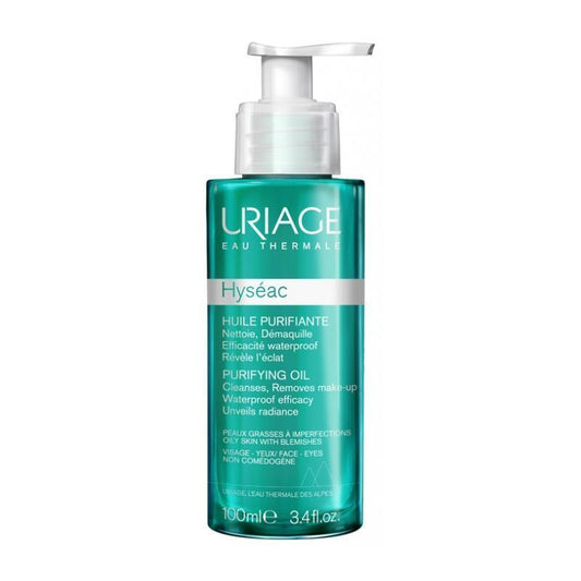 Uriage Hyseac purifying cleansing oil for oily skin, 3.38 fl oz