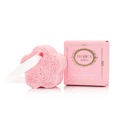 Jude Rose Spongette | FloricaBody Wash Infused BufferTorqelo.com