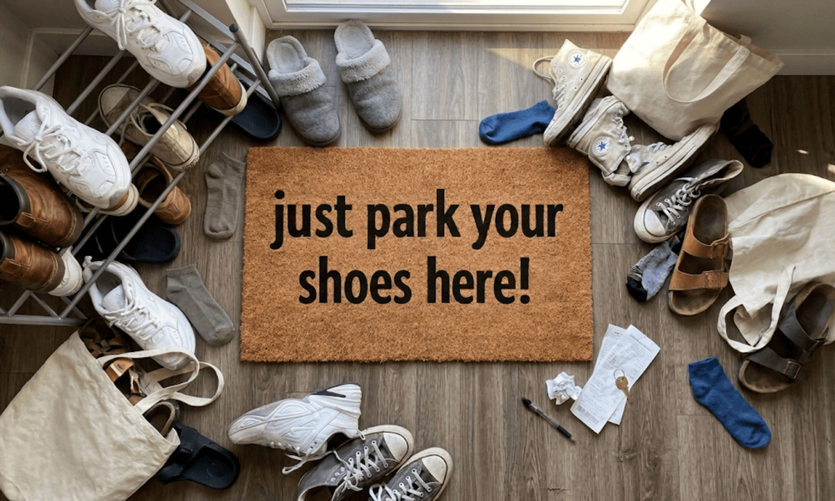Just Park Your Shoes Here!Torqelo.com