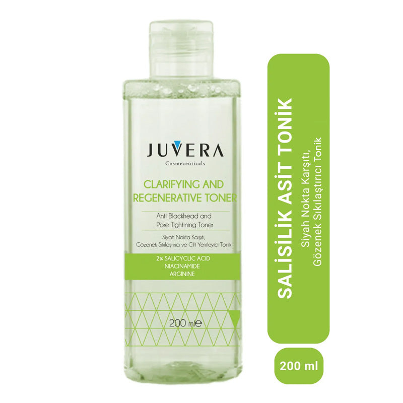 Juvera Clarifying & Regenerative Toner for Clear Skin 200 ml by Beauty Care Bag