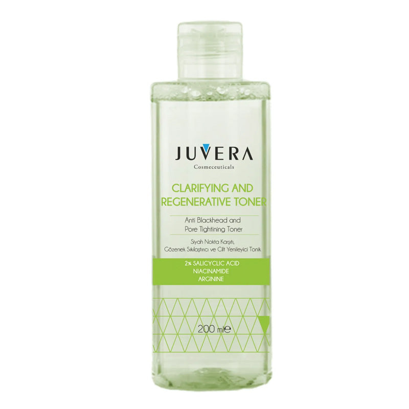 Juvera Clarifying & Regenerative Toner for Clear Skin 200 ml by Beauty Care Bag