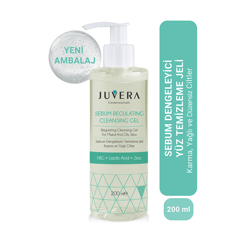 Juvera Sebum Regulating Cleansing Gel for Oily Skin 200 mlSkincareTorqelo.com