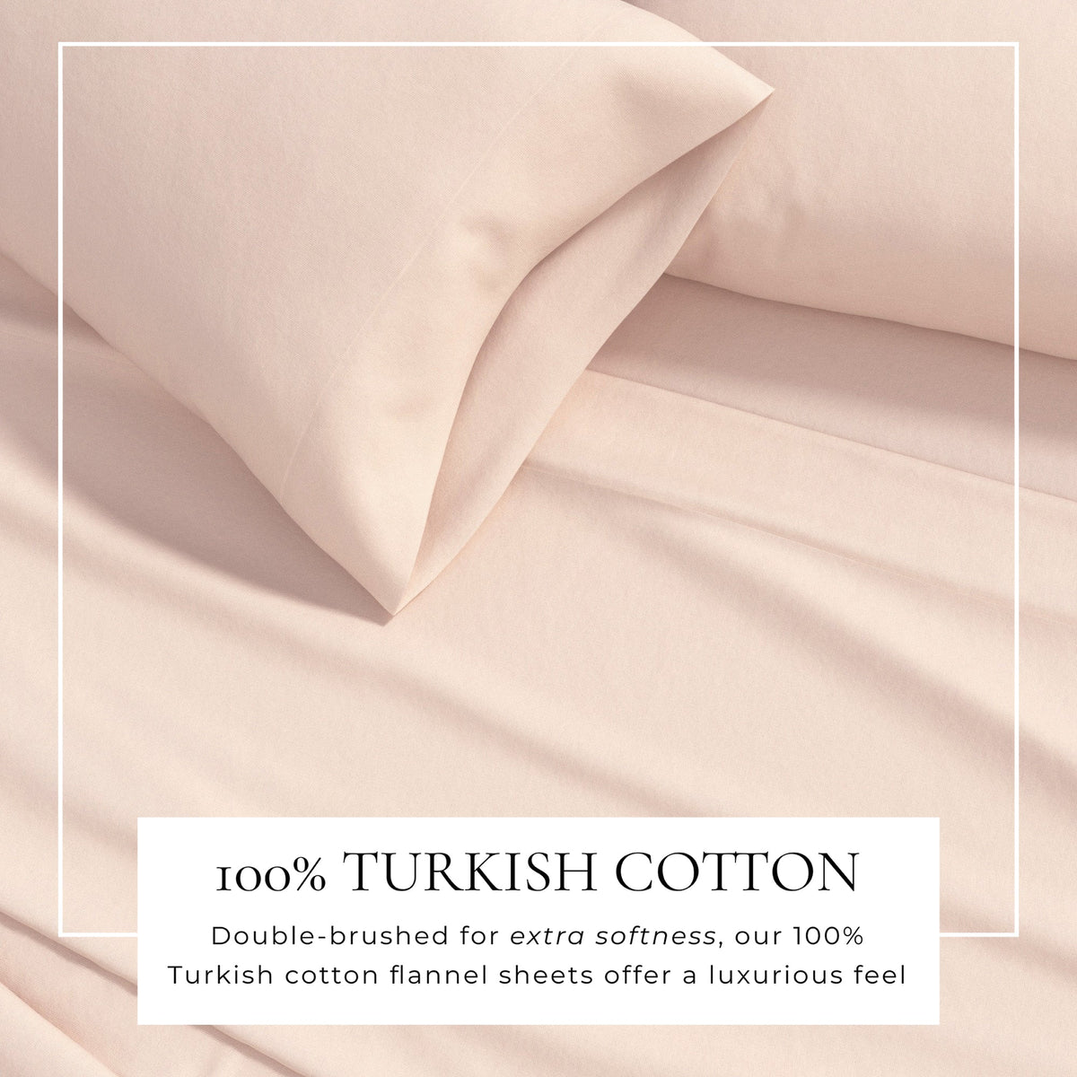 Cotton Solid Flannel Sheet - Nordic Collection by Great Bay Home