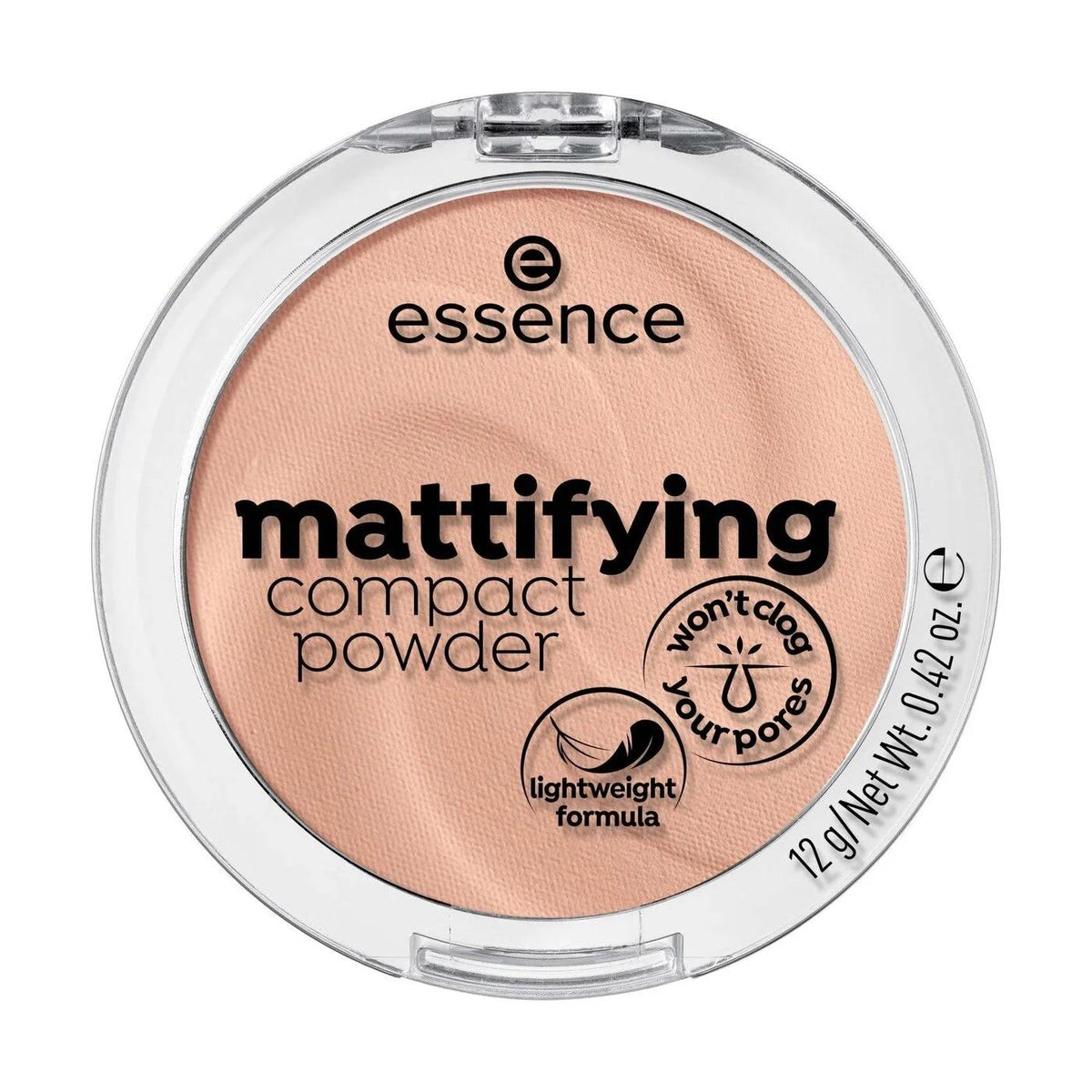 Essence Mattifying Compact Powder 04 Perfect Caramel 12g by Beauty Care Bag