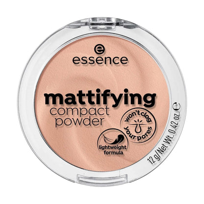 Essence Mattifying Compact Powder 04 Perfect Caramel 12g by Beauty Care Bag