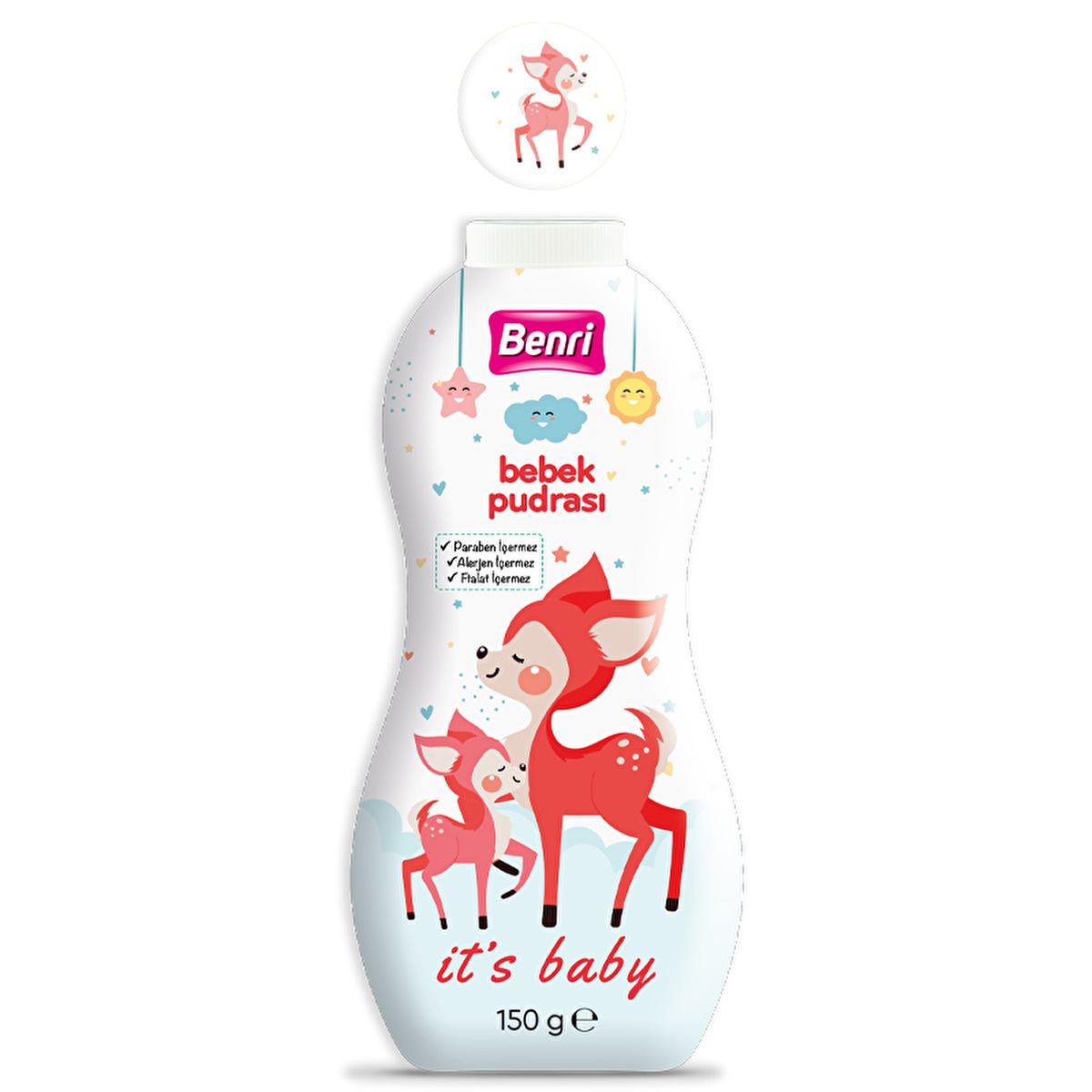 Benri paraben-free baby powder, 150g