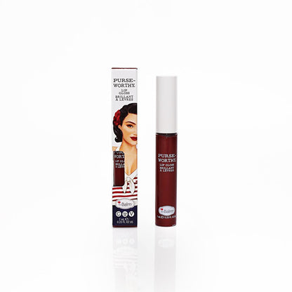theBalm Purseworthy moisturizing volumizing lip gloss
