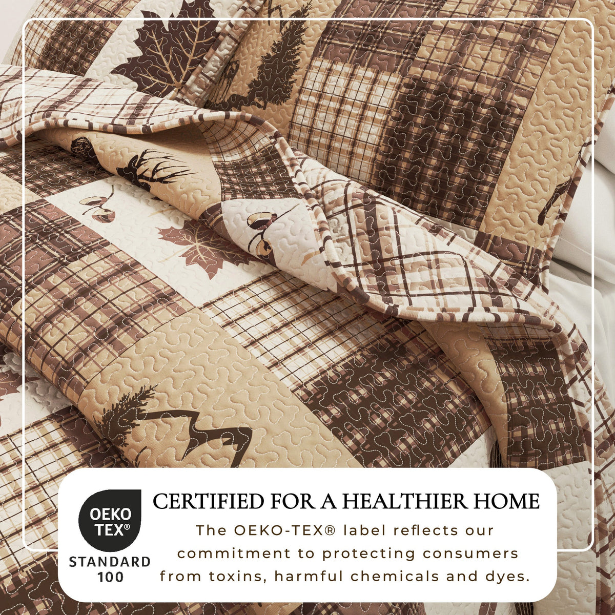 Redwood Lodge Quilt Set by Great Bay Home