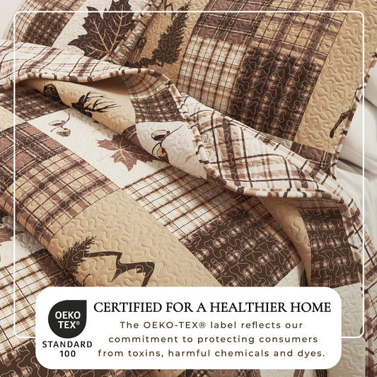 Redwood Lodge Quilt Set by Great Bay Home