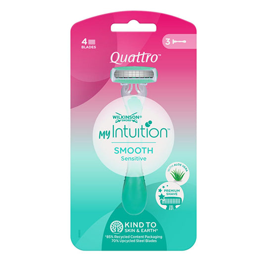 Wilkinson Sword Quattro Smooth Sensitive disposable razor