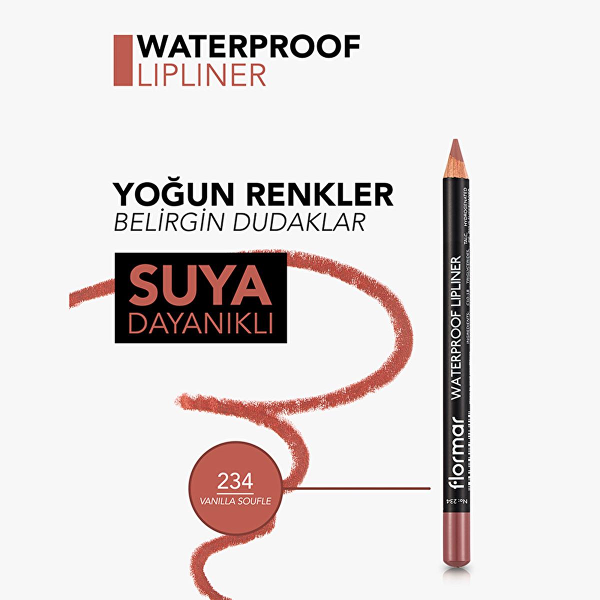 Flormar lip liner 234 Vanilla Souffle – view 2