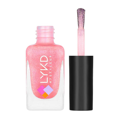 LYKD My Style Up Nail Enamel Vibrant Pink Polish 966 Pink Pop by Beauty Care Bag