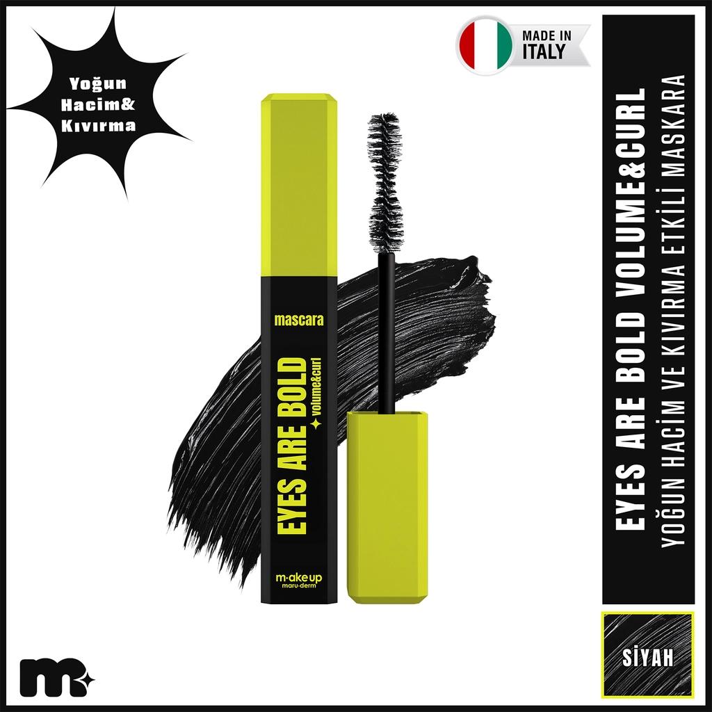 Maruderm Eyes Are Bold Mascara for Volume & Curl 10ml by Beauty Care Bag