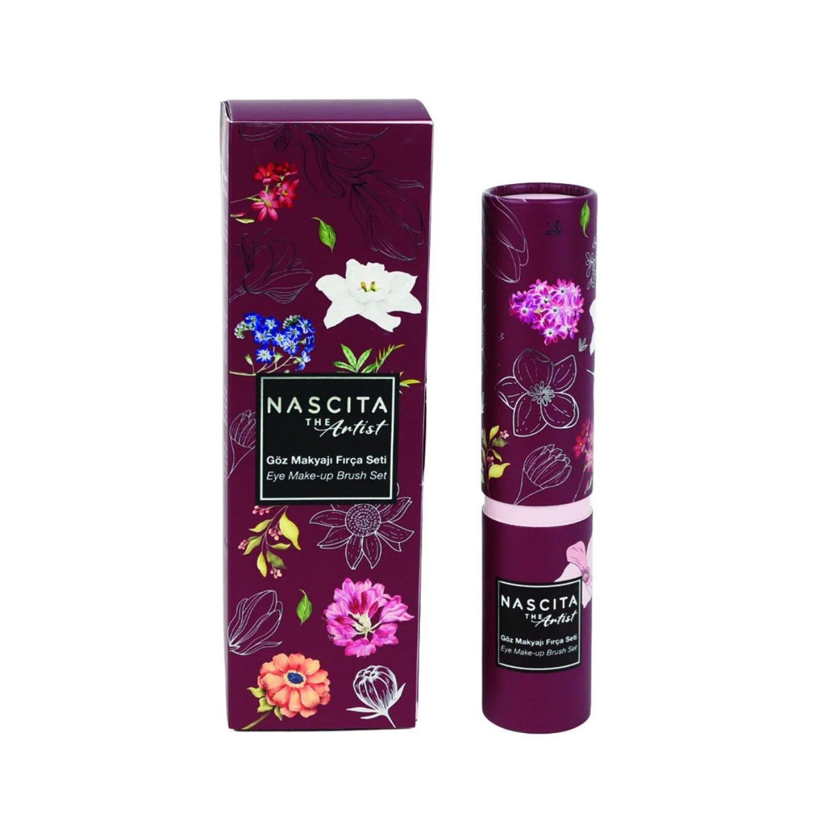 Nascita The Artist Eye Makeup Brush Set - 5 Pieces by Beauty Care Bag