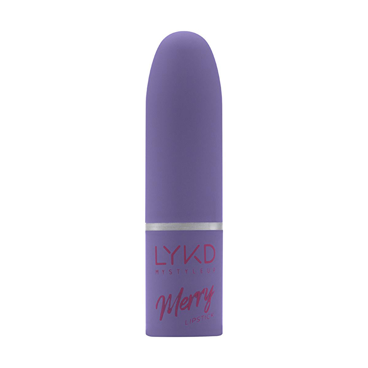 LYKD Merry Lipstick 584 Light Mulberry: Creamy, Moisturizing, Smooth Finish, Long-Lasting Color by Beauty Care Bag