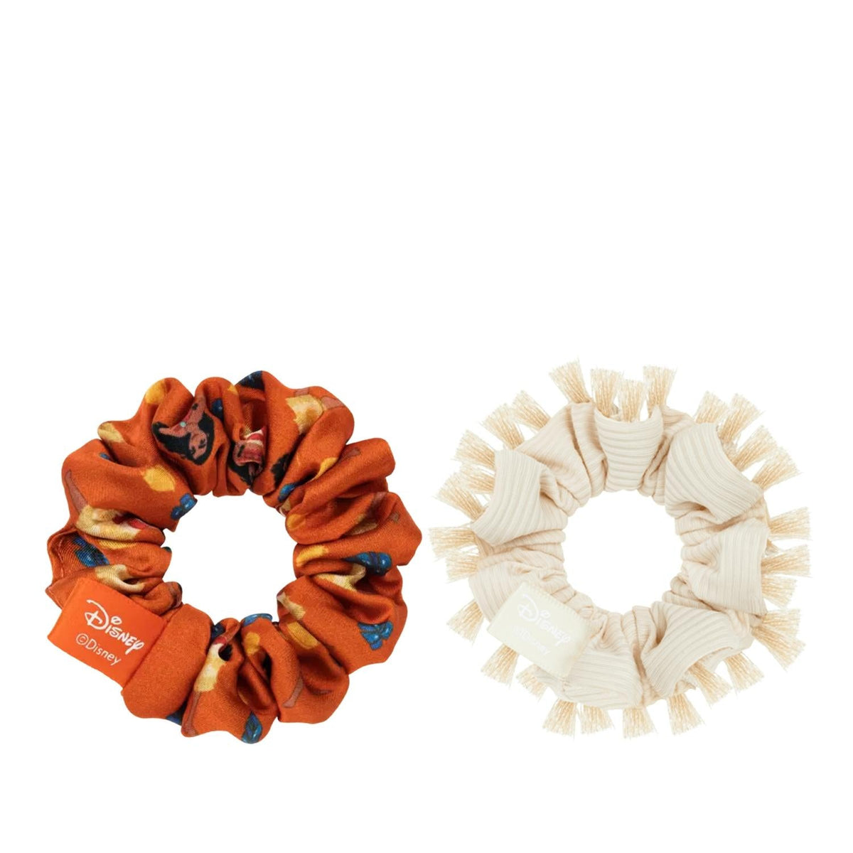 Invisibobble Kids Sprunchie Disney Moana 2-Pack Hair Accessories for Children - Gentle Hair Ties with Moana Design by Beauty Care Bag
