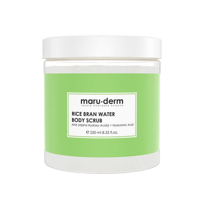 Maruderm Brightening Rice Water & AHA Body Scrub 250 ml by Beauty Care Bag