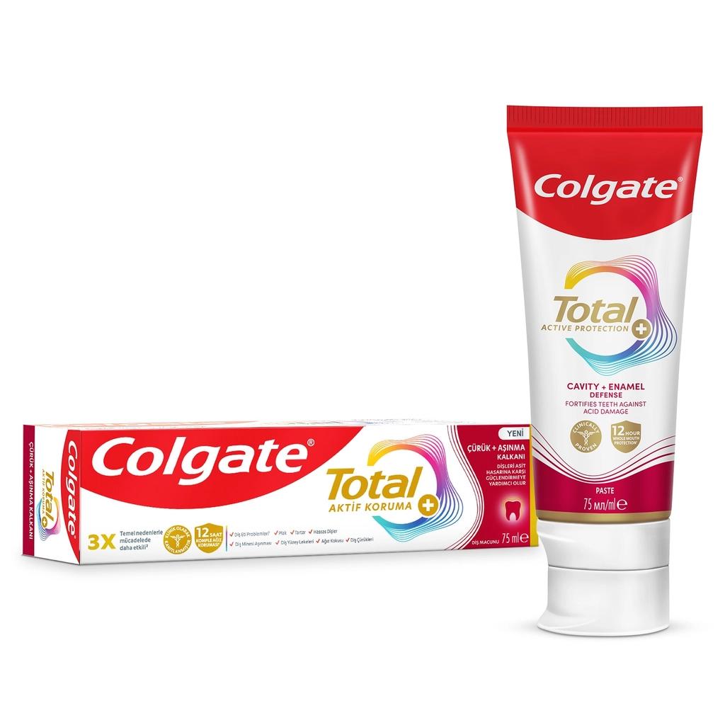Colgate Total Cavity & Erosion Shield Toothpaste 75ml by Beauty Care Bag