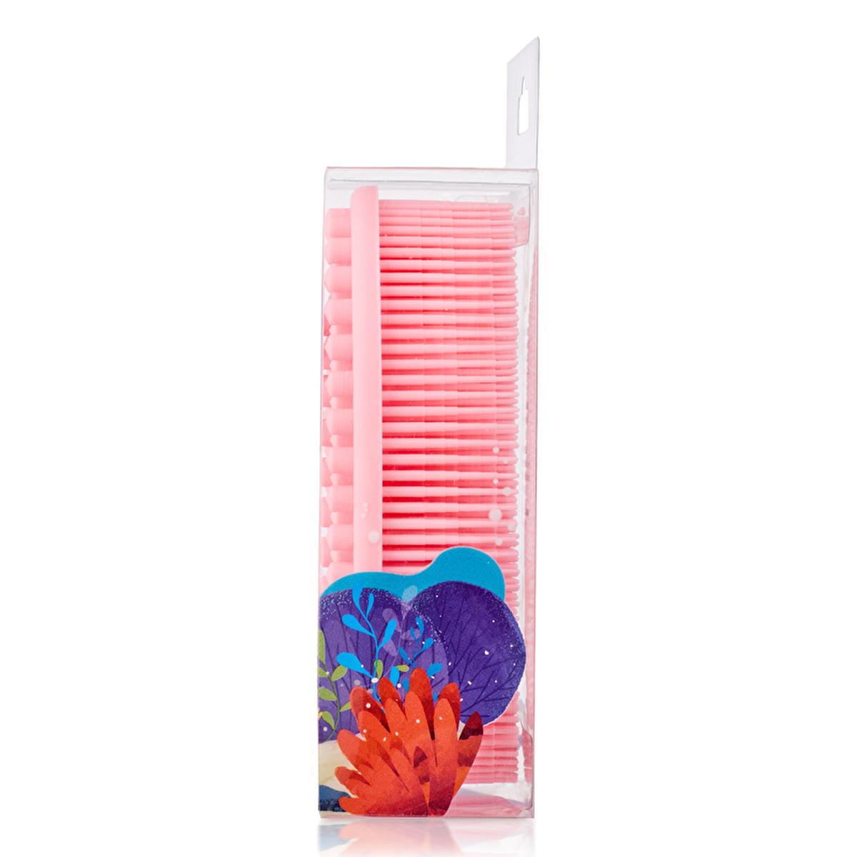 Eklips Silicone Body Scrubber - Dual Sided Exfoliating Brush for Cleansing and Scalp Massage - Healthier Skin & Relaxation by Beauty Care Bag